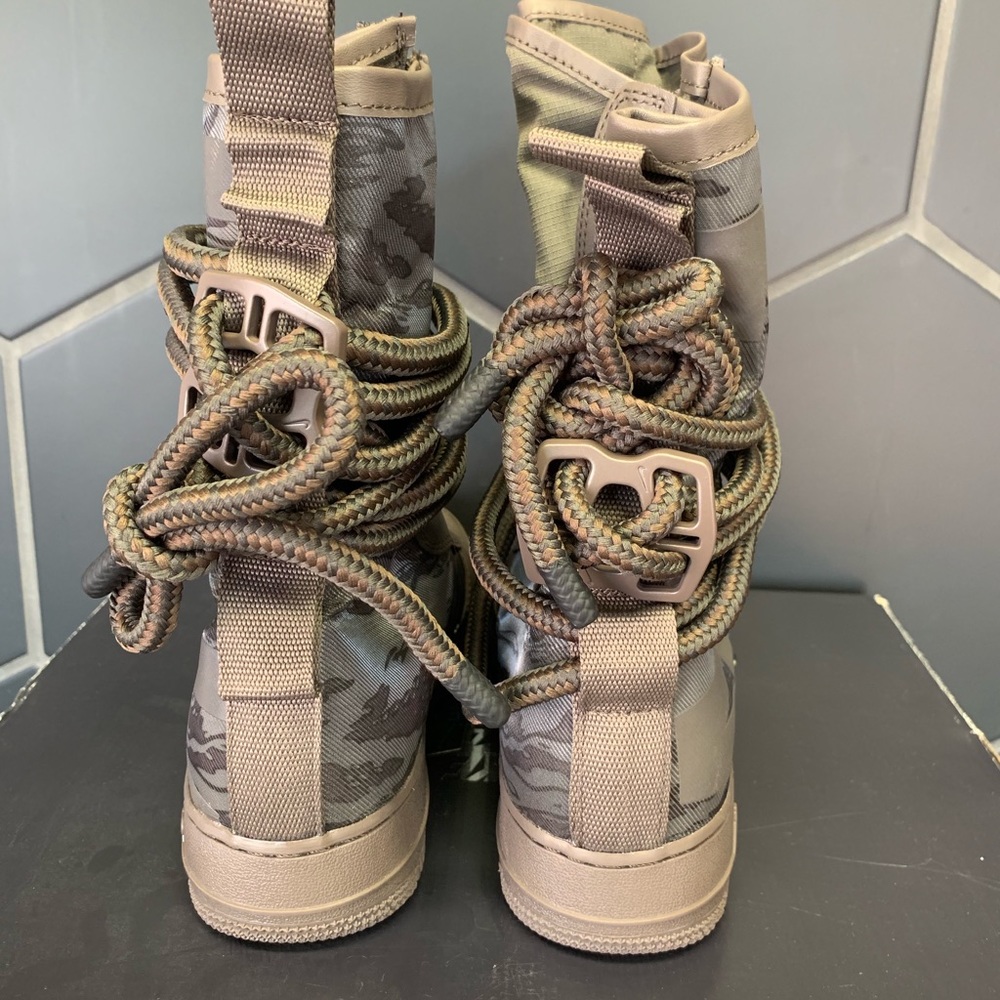 New Nike SF Air Force 1 High Ridgerock Boots Brown - Picture 4 of 5